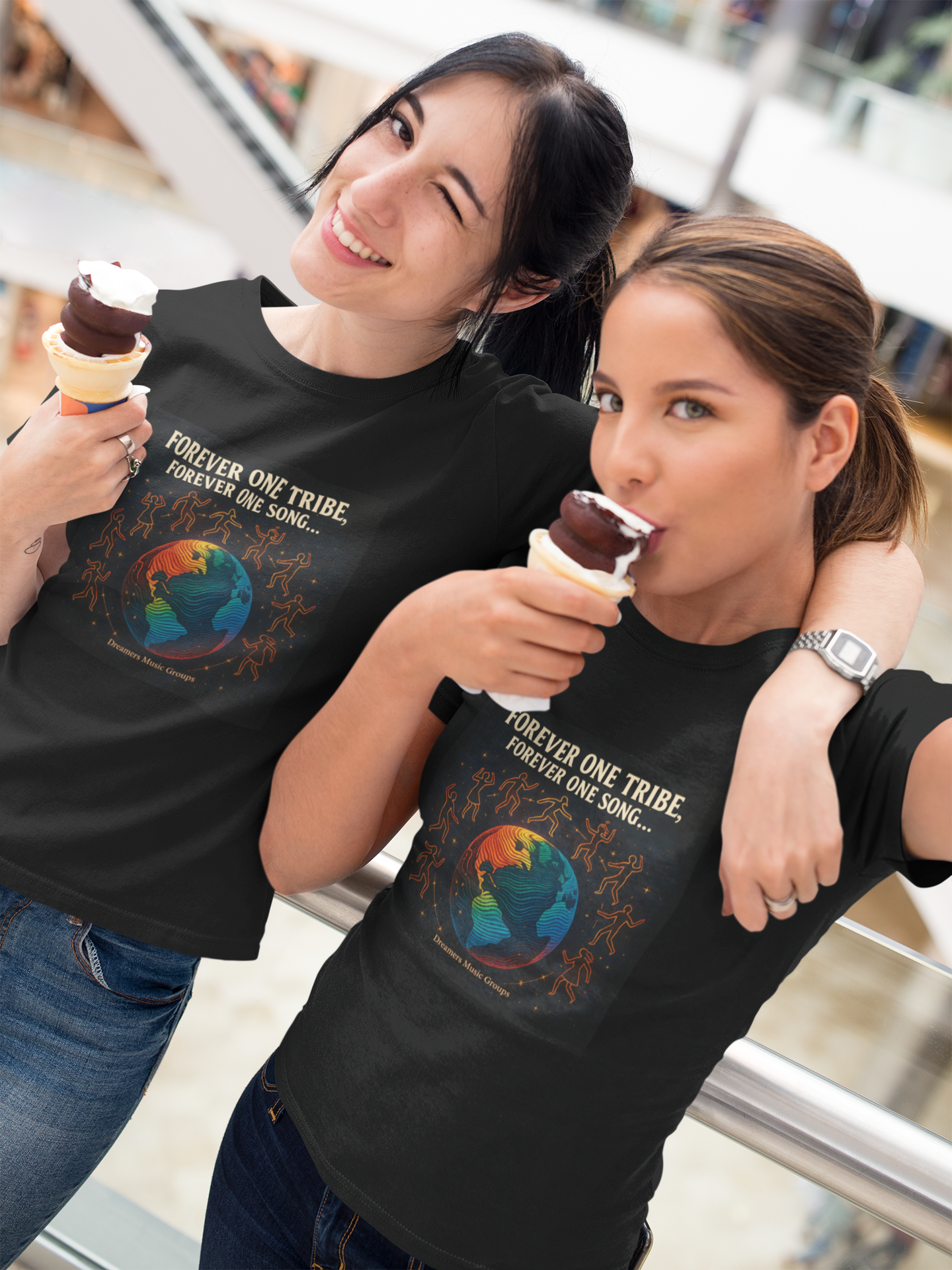 Unity Vibe T-Shirt - Forever One Tribe, Music Lover Gift, Festival Wear, Unisex Tee, Community Spirit Shirt